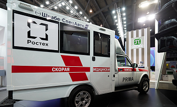 Новый автомобиль скорой помощи представили на «Иннопром-2022»